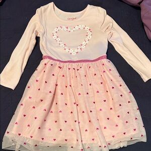 Cat & Jack Light Pink Heart Dress
